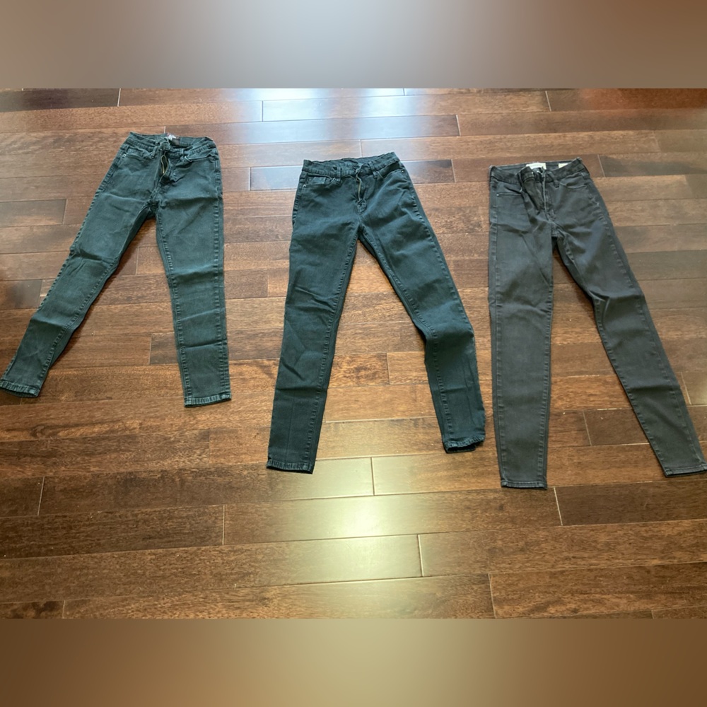 Women's Black Jeans sett of 3 urban outfitters pacsun